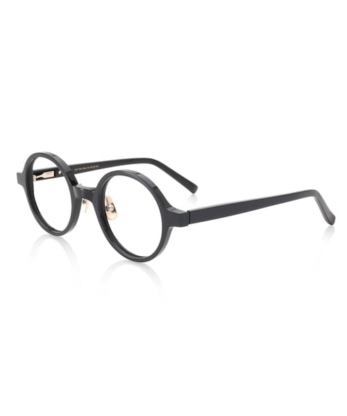 JINS（ジンズ）の「UNITE Acetate-MADE IN JAPAN-（メガネ・メンズ・カーキ(28)/ダークネイビー(59)/ブラウンデミ(86)/ブラック(94)・Large 47□23-145○44）」の2枚目の写真
