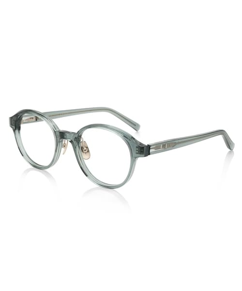 JINS（ジンズ）の「UNITE Acetate-MADE IN JAPAN-（メガネ・サーモンピンク(03)/ピーコック(48)/ブラウンデミ(86)/ブラック(94)・Small 47□20-145○40）」の4枚目の写真