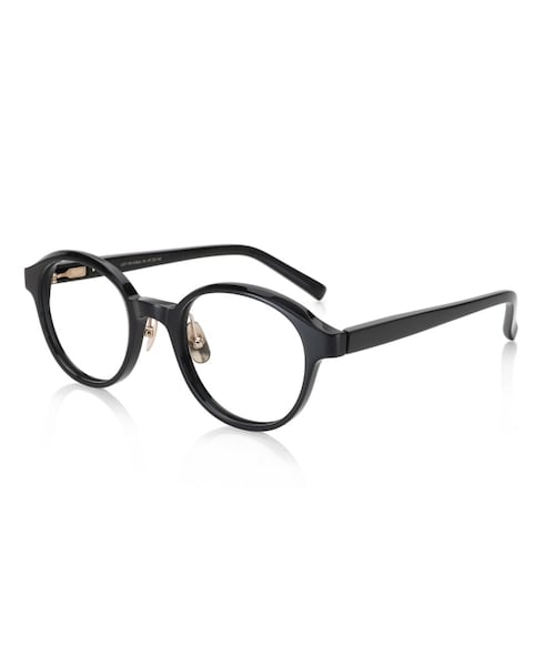 JINS（ジンズ）の「UNITE Acetate-MADE IN JAPAN-（メガネ・サーモンピンク(03)/ピーコック(48)/ブラウンデミ(86)/ブラック(94)・Small 47□20-145○40）」の2枚目の写真