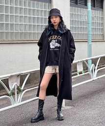 RASVOA | ウールライクステンカラーBIGコート(その他アウター)