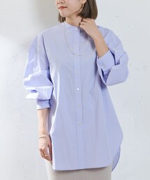 SHENERY（シーナリー）の「バンドカラーチュニックシャツ（シャツ/ブラウス）」