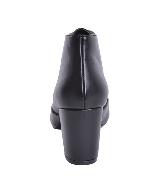 MERCURYDUO（マーキュリーデュオ）の「【GDS】 スクエアトゥブーティ（シューズ・レディース・オフホワイト/ブラック/ミックス・36/38）」の9枚目の写真