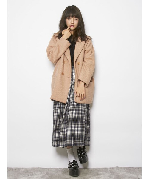 merry jenny（メリージェニー）の「【goods】エナメルリボン厚底シューズ（シューズ・レディース・ブラック/レッド・S/M/L）」の8枚目の写真