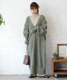 Crisp | オーバーニットワンピース[c2k2984](ワンピース)