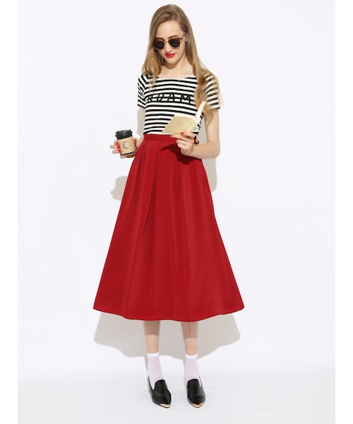MURUA（ムルーア）の「【CASUAL】メタルトゥローファー（シューズ・レディース・ブラック/グリーン/ミックス・35(22.5)/36(23.5)/37(24.5)）」の5枚目の写真