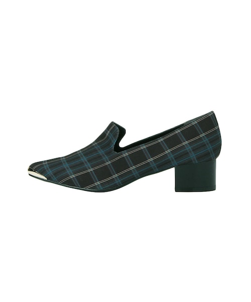 MURUA（ムルーア）の「【CASUAL】メタルトゥローファー（シューズ・レディース・ブラック/グリーン/ミックス・35(22.5)/36(23.5)/37(24.5)）」の3枚目の写真
