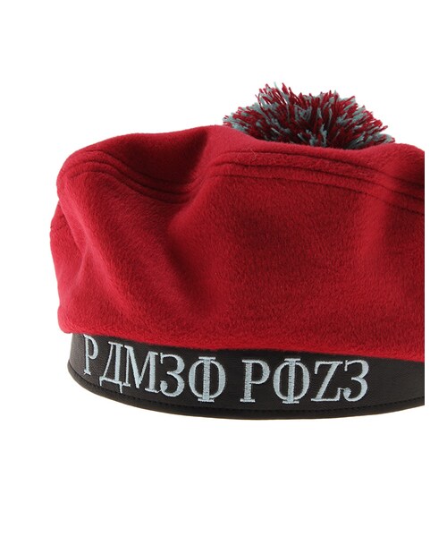 PAMEO POSE（パメオポーズ）の「PP TEAM BERET（帽子・レディース・ブラック/レッド/グリーン・F）」の14枚目の写真