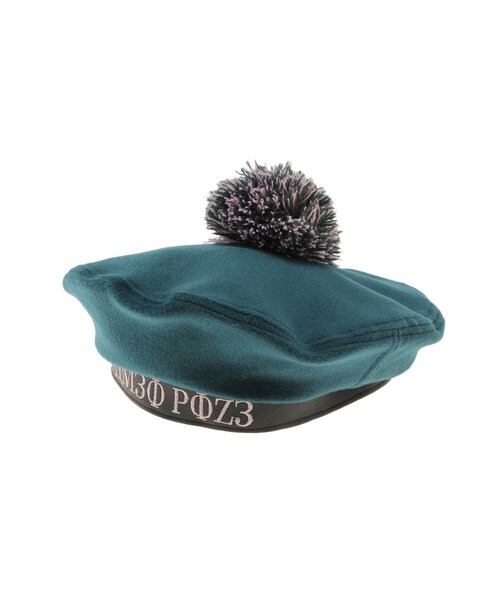 PAMEO POSE（パメオポーズ）の「PP TEAM BERET（帽子・レディース・ブラック/レッド/グリーン・F）」の2枚目の写真