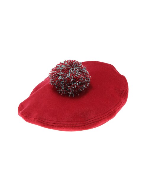 PAMEO POSE（パメオポーズ）の「PP TEAM BERET（帽子・レディース・ブラック/レッド/グリーン・F）」の11枚目の写真