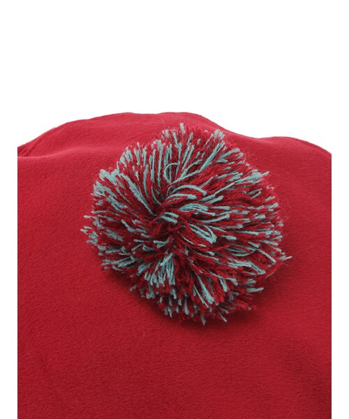 PAMEO POSE（パメオポーズ）の「PP TEAM BERET（帽子・レディース・ブラック/レッド/グリーン・F）」の13枚目の写真