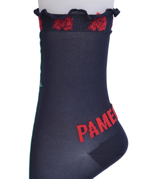 PAMEO POSE（パメオポーズ）の「TIME ZONE ROSE SOCKS（その他・レディース・ホワイト/スカイブルー/ネイビー・F）」の16枚目の写真
