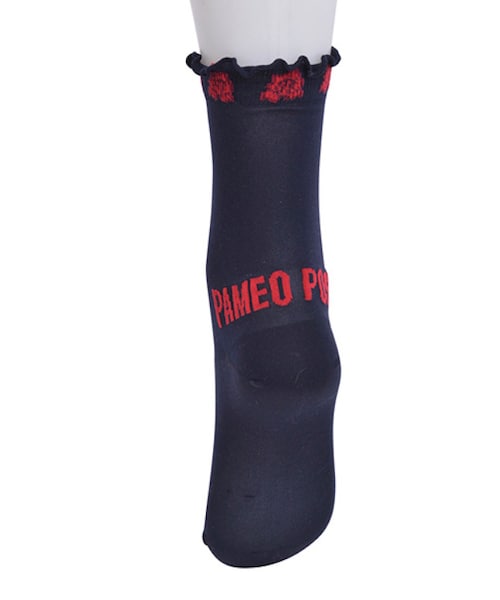 PAMEO POSE（パメオポーズ）の「TIME ZONE ROSE SOCKS（その他・レディース・ホワイト/スカイブルー/ネイビー・F）」の15枚目の写真