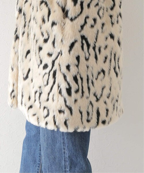 JOURNAL STANDARD（ジャーナルスタンダード）の「アニマルフェイクファーコート（ジャケット/アウター・ナチュラル A/(017)/フリー/在庫あり）」の14枚目の写真