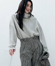 GALLARDAGALANTE｜カシミヤ混キーネックニット | Rakuten