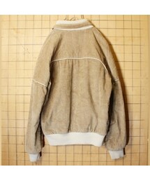 の「60s 70s フランス製 太畝コーデュロイ ジップアップ ジャケット
