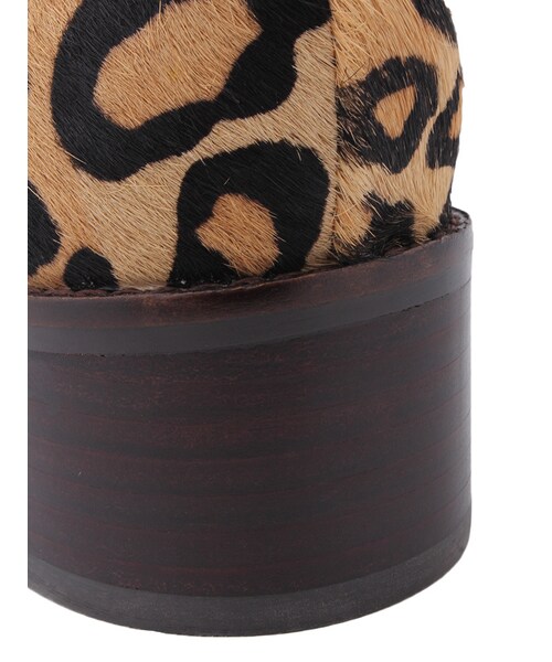 Ungrid（アングリッド）の「《andGIRL10月号 中村アンｻﾝ着用》 【Men’s Like】ハラコポインテッドシューズ（シューズ・レディース・ブラック/ミックス・S/M/L）」の10枚目の写真