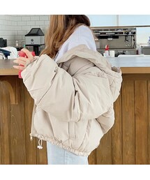 ジャケット・アウター N A N A Nana(ナナ)（ナナ）の「ショートダウンジャケット（ダウンジャケット