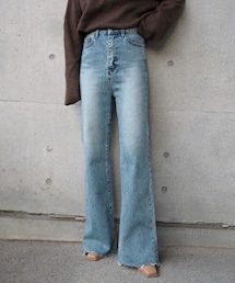 LAULEN（ローレン）の「SP HW Flare Denim（デニムパンツ・レディース）」