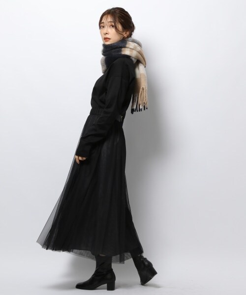 BARNYARDSTORM（バンヤードストーム）の「スリットロンT（トップス・レディース・ブラック×ホワイト01/ホワイト10/オフホワイト11/ブラック19・S(0)/M(1)）」の22枚目の写真