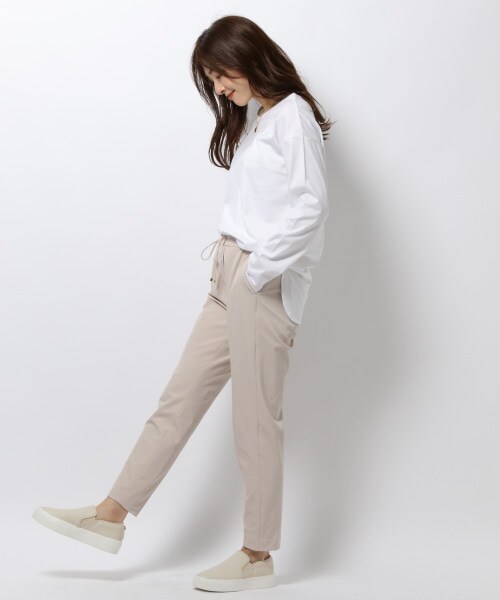 BARNYARDSTORM（バンヤードストーム）の「スリットロンT（トップス・レディース・ブラック×ホワイト01/ホワイト10/オフホワイト11/ブラック19・S(0)/M(1)）」の10枚目の写真