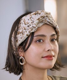 BAYFLOW | ジャガードターバン(ヘアアクセサリー)