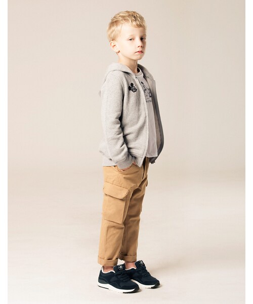 LOVFEE（ラッフィ）の「Le gentle 小男孩素面工作長褲（パンツ・キッズ・丈青/卡其・1-2/3-4/5-6）」の9枚目の写真