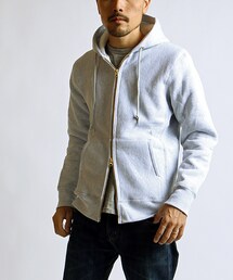 CAMBER | 12oz ワッフルサーマル ジップ フードパーカー(その他)