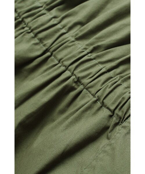 ORENDA（オレンダ）の「個性後縮腰立體翻領軍外套（ジャケット/アウター・レディース・軍綠/丈青・F）」の16枚目の写真