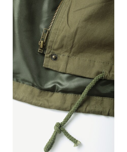 ORENDA（オレンダ）の「個性後縮腰立體翻領軍外套（ジャケット/アウター・レディース・軍綠/丈青・F）」の15枚目の写真