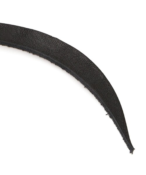 Hender Scheme(エンダースキーマ)の「HenderScheme/エンダースキーマ/snake belt/スネークベルト(ファッション雑貨・メンズ・NATURAL/BLACK・F)」の3枚目の写真
