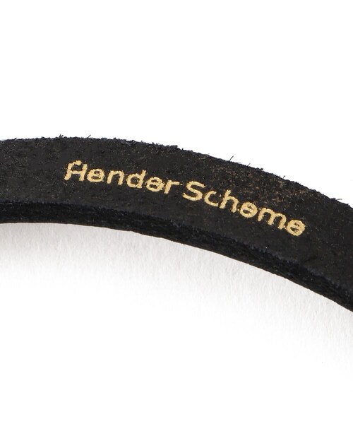 Hender Scheme(エンダースキーマ)の「HenderScheme/エンダースキーマ/snake belt/スネークベルト(ファッション雑貨・メンズ・NATURAL/BLACK・F)」の4枚目の写真