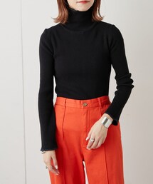 CIAOPANIC TYPY | アンチピリング配色アウトステッチタートルニット(ニット/セーター)