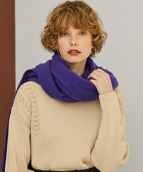 ベビーカシミヤストール