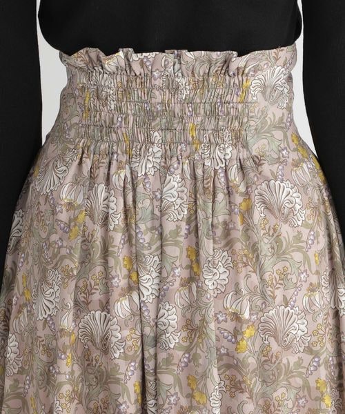 Andemiu（アンデミュウ）の「ボタニカルガラジャカードスカート（スカート・レディース・オレンジ40/アイボリー52/ベージュ55・S/M）」の19枚目の写真