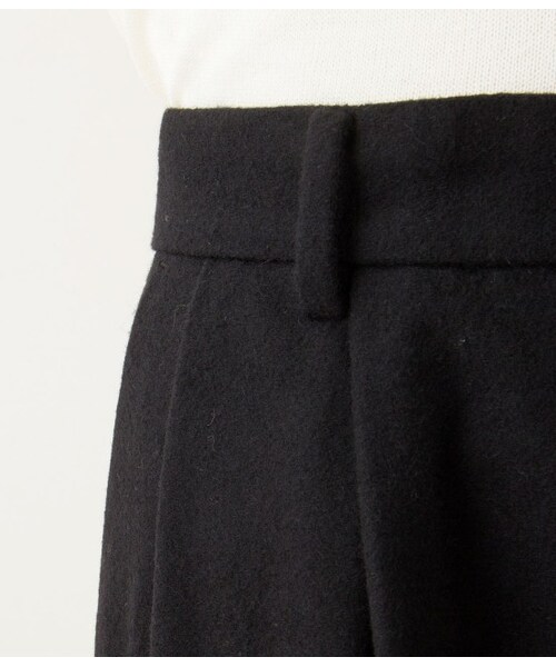 LE JUN（ルジュン）の「フラノタックパンツ（パンツ・レディース・ブラック/グレー/ホワイト・S/M/L）」の8枚目の写真