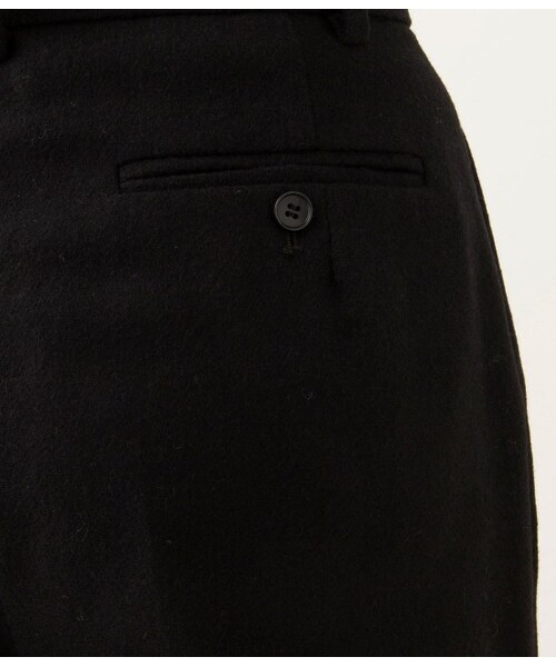 LE JUN（ルジュン）の「フラノタックパンツ（パンツ・レディース・ブラック/グレー/ホワイト・S/M/L）」の10枚目の写真