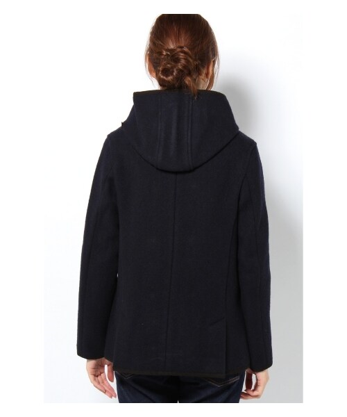 DANTON（ダントン）の「DANTON フードダブルショート（その他ブルゾン・レディース・ネイビー/ブルー A/レッド・36/38）」の6枚目の写真