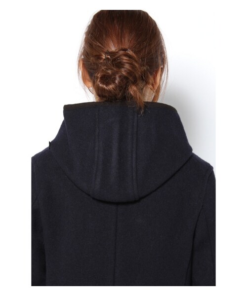 DANTON（ダントン）の「DANTON フードダブルショート（その他ブルゾン・レディース・ネイビー/ブルー A/レッド・36/38）」の8枚目の写真