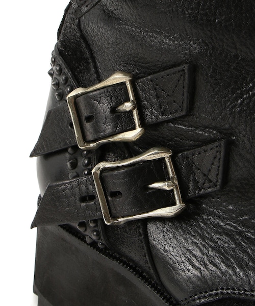 KMRii（ケムリ）の「【別注】KMRii/ケムリ/Crush Short Boots 03（シューズ・メンズ・BLACK・41/42/43）」の7枚目の写真