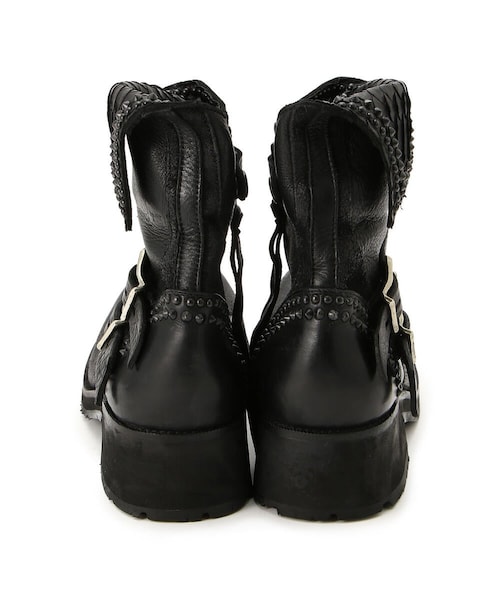 KMRii（ケムリ）の「【別注】KMRii/ケムリ/Crush Short Boots 03（シューズ・メンズ・BLACK・41/42/43）」の2枚目の写真