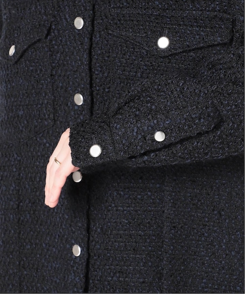 VERMEIL par iena 42,900円 ツィードシャツ ジャケット