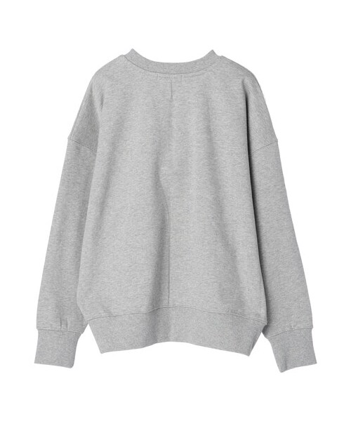 AMERICAN HOLIC（アメリカンホリック）の「裏毛ロゴプルオーバー1（トップス・杢ホワイト/杢ライトグレー・M/L）」の3枚目の写真