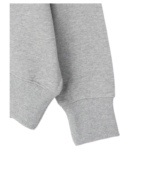 AMERICAN HOLIC（アメリカンホリック）の「裏毛ロゴプルオーバー1（トップス・杢ホワイト/杢ライトグレー・M/L）」の5枚目の写真