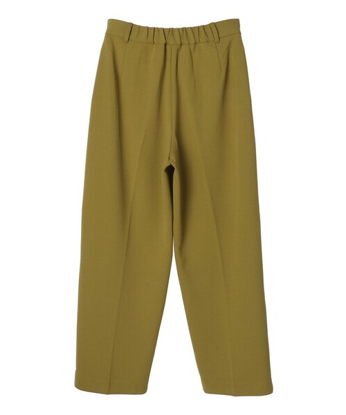 earth music&ecology（アースミュージックアンドエコロジー）の「ハイウエストタックストレートパンツ（パンツ・ブラック/ブラウン/イエロー/ブルーグリーン・S/M）」の13枚目の写真