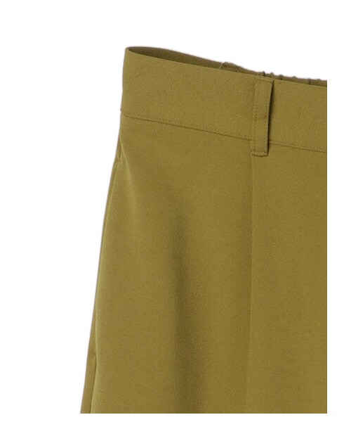 earth music&ecology（アースミュージックアンドエコロジー）の「ハイウエストタックストレートパンツ（パンツ・ブラック/ブラウン/イエロー/ブルーグリーン・S/M）」の15枚目の写真