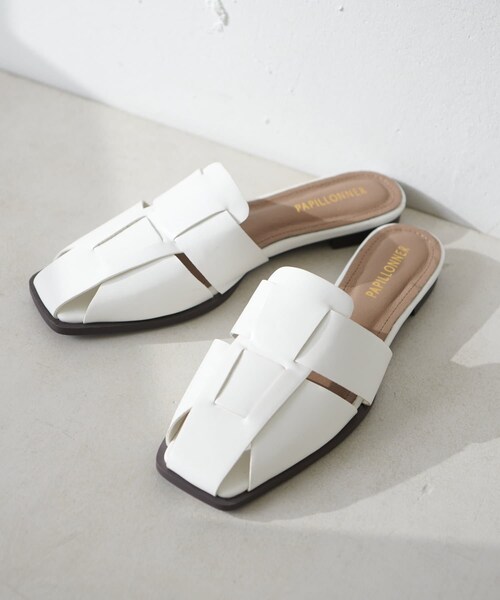 COLLAGE GALLARDAGALANTE（コラージュガリャルダガランテ）の「【PAPILLONNER/パピヨネ】グルカスリッポン（その他シューズ・ベージュ/アイボリー・S/M/L）」の2枚目の写真