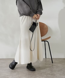 DouDou | 裾切替マーメイドスカート(スカート)