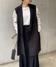 DouDou | ダブルロングジレ(ベスト)