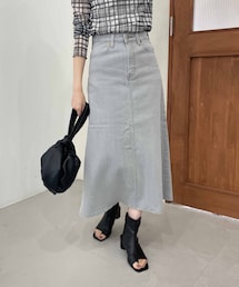 CAPRICIEUX LE'MAGE | 【SOMETHING/サムシング】フレアデニムスカート(スカート)