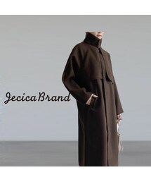 Jecica Brand | フェイクウールスタンドカラーコート(ダウンジャケット/コート)
